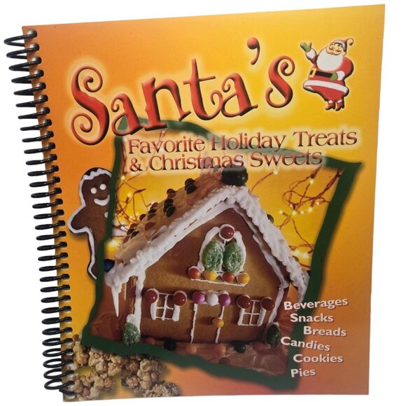 Santas Favorite Holiday Treats and Christmas Sweets Cookbook Christmas Recipe Bo - Picture 12 of 12